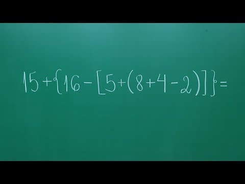 Thumbnail da aula: 💥 Como Resolver? Expressão Numérica - Adição e Subtração - Professora Angela Matemática