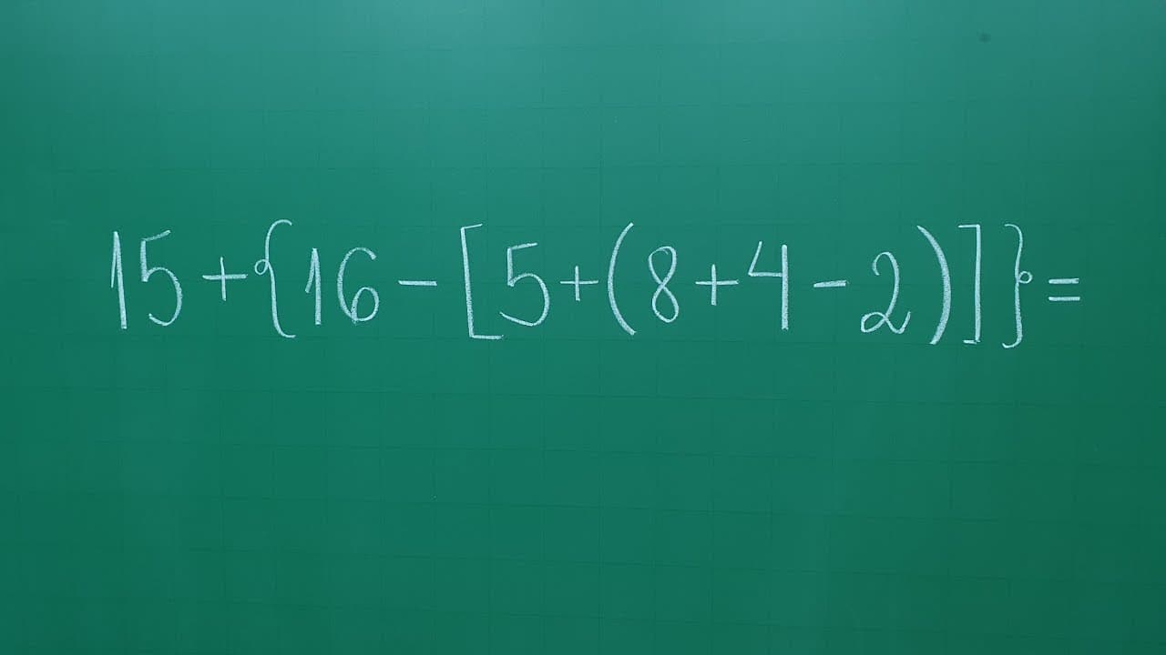 Thumbnail: 💥 Como Resolver? Expressão Numérica - Adição e Subtração - Professora Angela Matemática