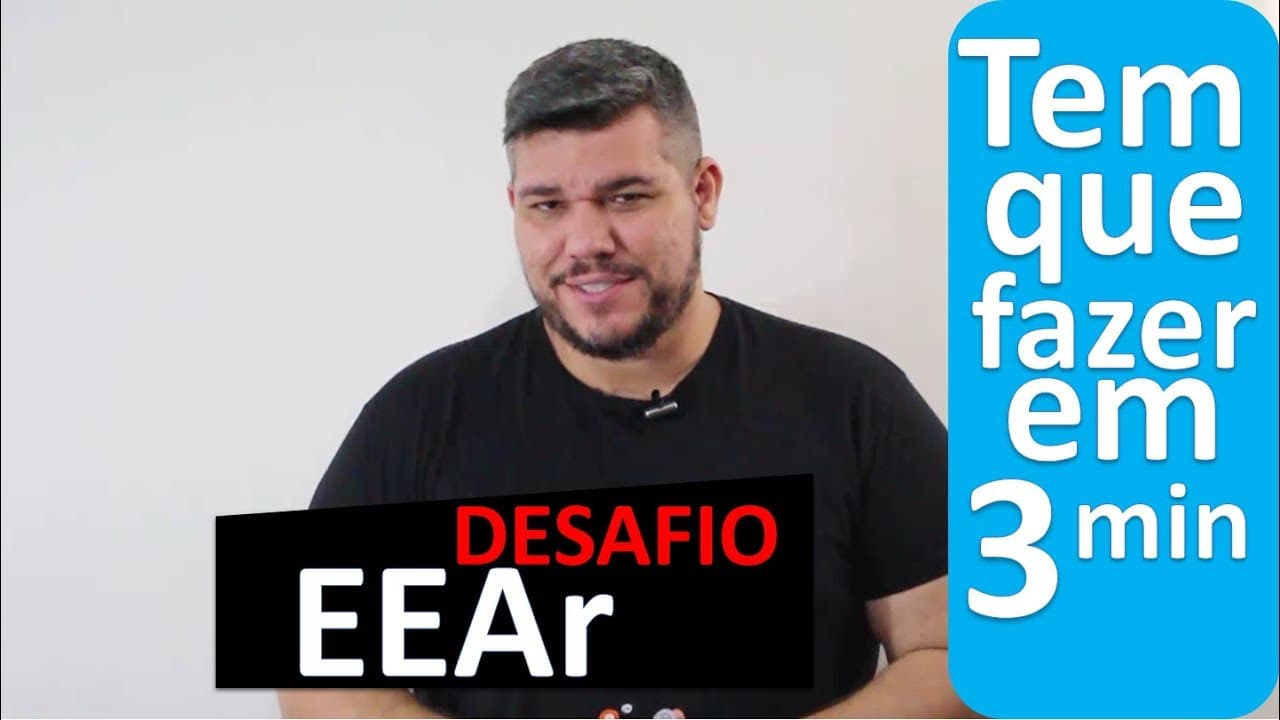 Thumbnail: 😎DESAFIO EEAr 8 - Tem que fazer em 3 minutos! Matriz Inversa