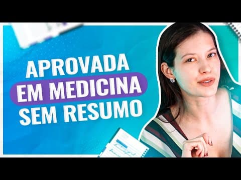 Thumbnail da aula: Pare hoje mesmo de fazer RESUMOS | Método Questiona