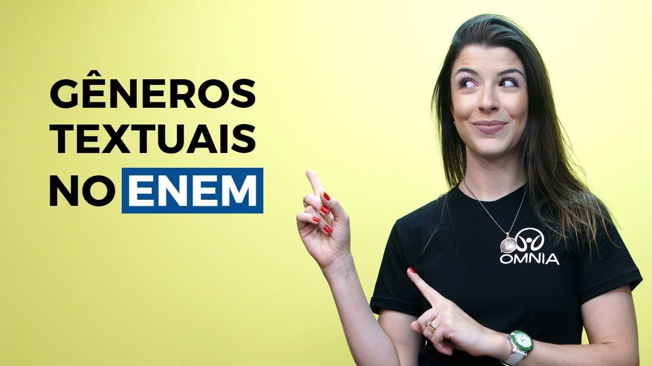 Thumbnail: Gêneros Textuais no Enem - Brasil Escola
