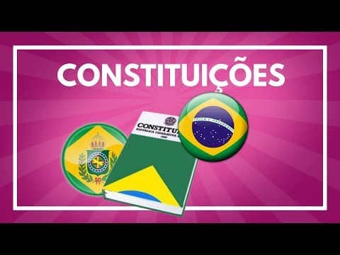 Thumbnail da aula: HISTÓRIA DAS CONSTITUIÇÕES BRASILEIRAS.