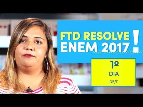 Thumbnail da aula: ENEM 2017 - Literatura - "Ensaio sobre a cegueira"