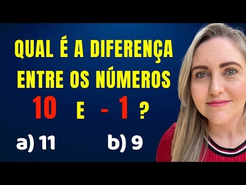 Thumbnail da aula: SERÁ QUE VOCÊ SABE MESMO A RESPOSTA ?? Matemática básica todo dia!!