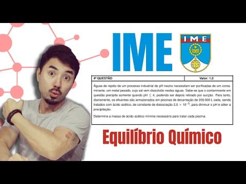 Thumbnail da aula: QUESTÃO 04 | IME 2025/2026 | QUÍMICA