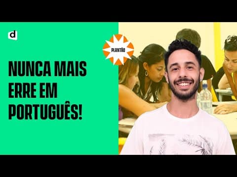 Thumbnail da aula: ERROS DE PORTUGUÊS QUE (QUASE) TODO ESTUDANTE COMETE!