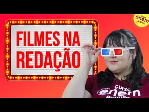 Thumbnail da aula: COMO CITAR FILMES NA REDAÇÃO DO ENEM