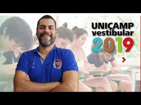 Thumbnail da aula: Prova Unicamp 2019 resolvida (somente física)