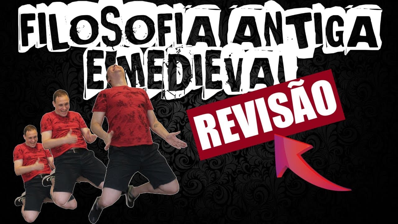 Thumbnail: SUPER REVISÃO DE FILOSOFIA ANTIGA E MEDIEVAL PARA O ENEM