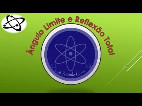 Thumbnail da aula: Fìsica 2ª Série (EM) - Ângulo Limite e Reflexão Total
