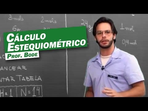 Thumbnail da aula: Química - Cálculo estequiométrico