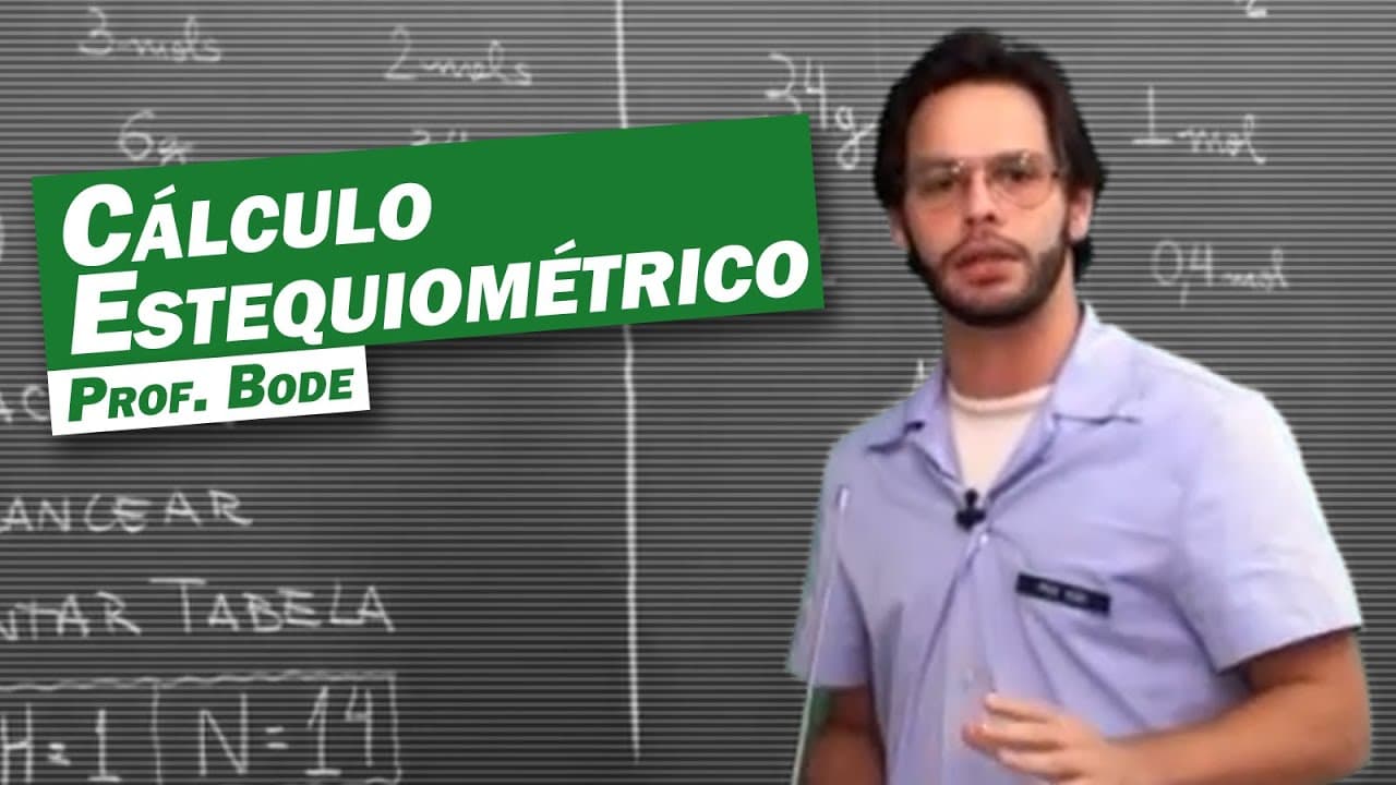 Thumbnail: Química - Cálculo estequiométrico
