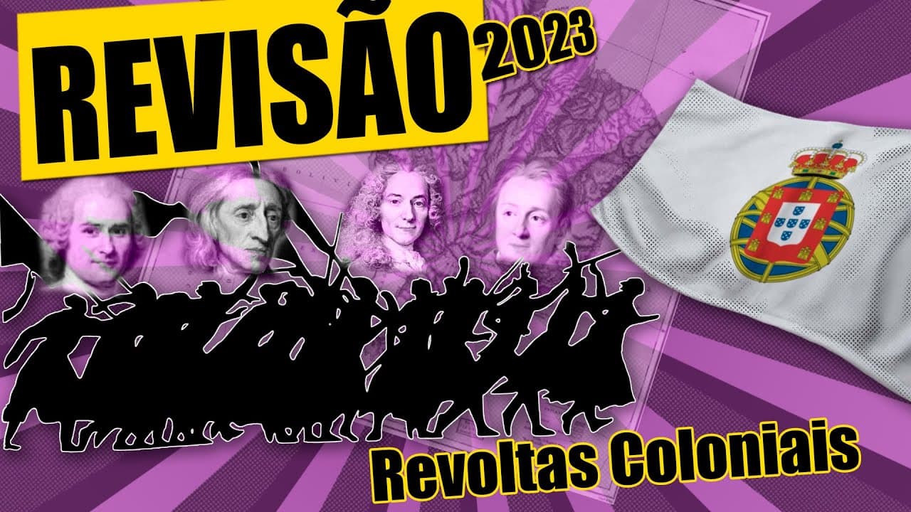 Thumbnail: REVISÃO DE REVOLTAS COLONIAIS PARA O ENEM 2023