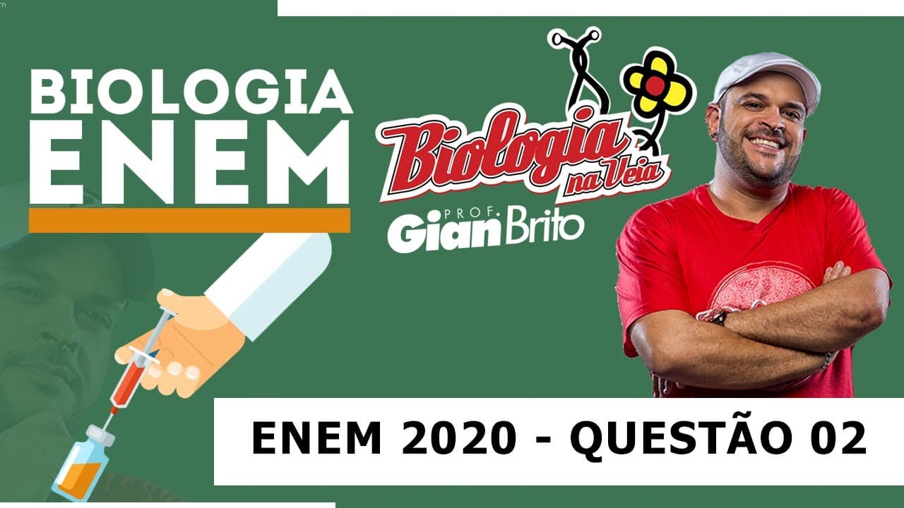 Thumbnail: QUESTÃO ANULADA NA PROVA ENEM 2020 - QUESTÃO 02
