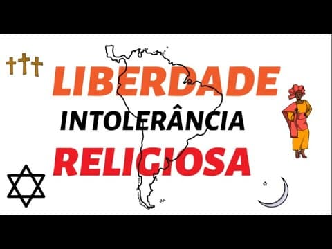 Thumbnail da aula: Enem: LIBERDADE RELIGIOSA E INTOLERÂNCIA #enem enem