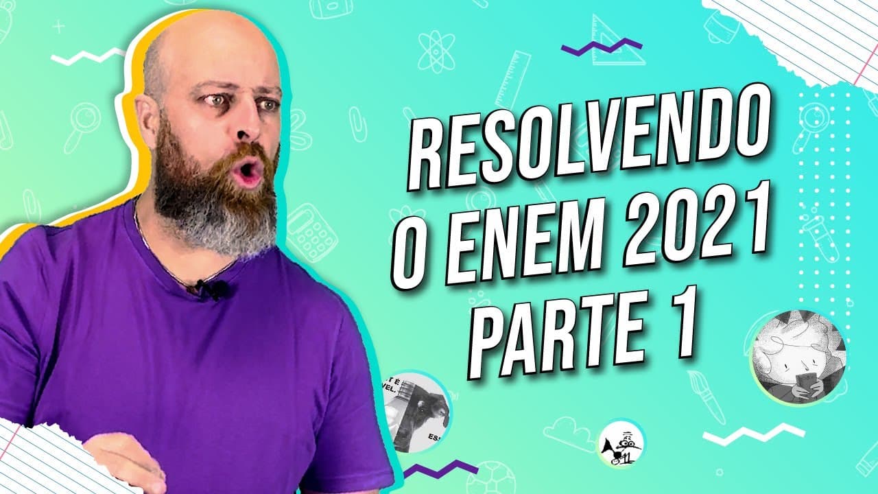 Thumbnail: Solving the Enem 2021 – Class 1 [Prof. Noslen]