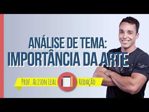 Thumbnail da aula: Importância da Arte