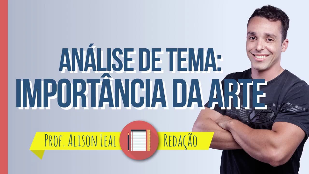 Thumbnail: Importância da Arte