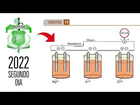 Thumbnail da aula: FAMERP 2022 | SEGUNDO DIA | QUESTÃO 13 - Magnésio (Mg), alumínio (Al) e zinco (Zn) são metais