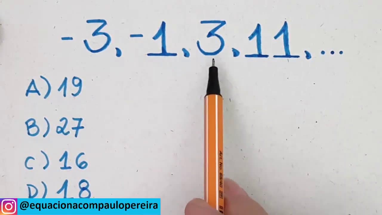 Thumbnail: 🔥 HELP MATEMÁTICA BÁSICA - Qual é o próximo número? - #111