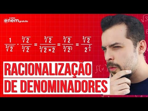 Thumbnail da aula: RACIONALIZAÇÃO | Resumo de Matemática para o Enem
