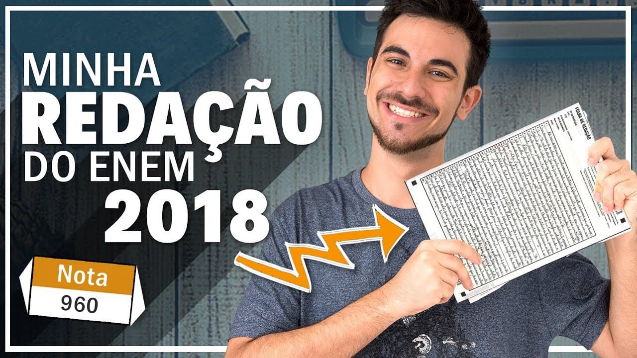 Thumbnail: LENDO MINHA REDAÇÃO DO ENEM 2018 || Umberto Mannarino