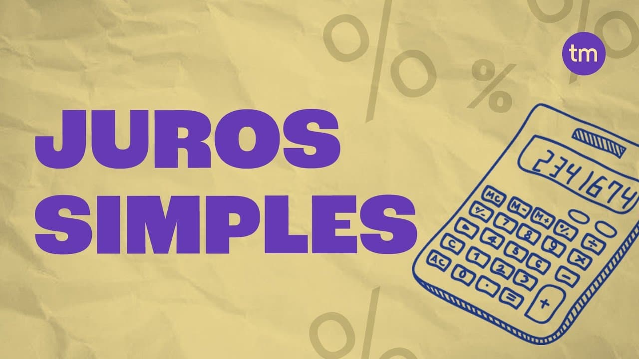 Thumbnail: JUROS SIMPLES em 5 Minutos! Como Calcular com Esta Fórmula