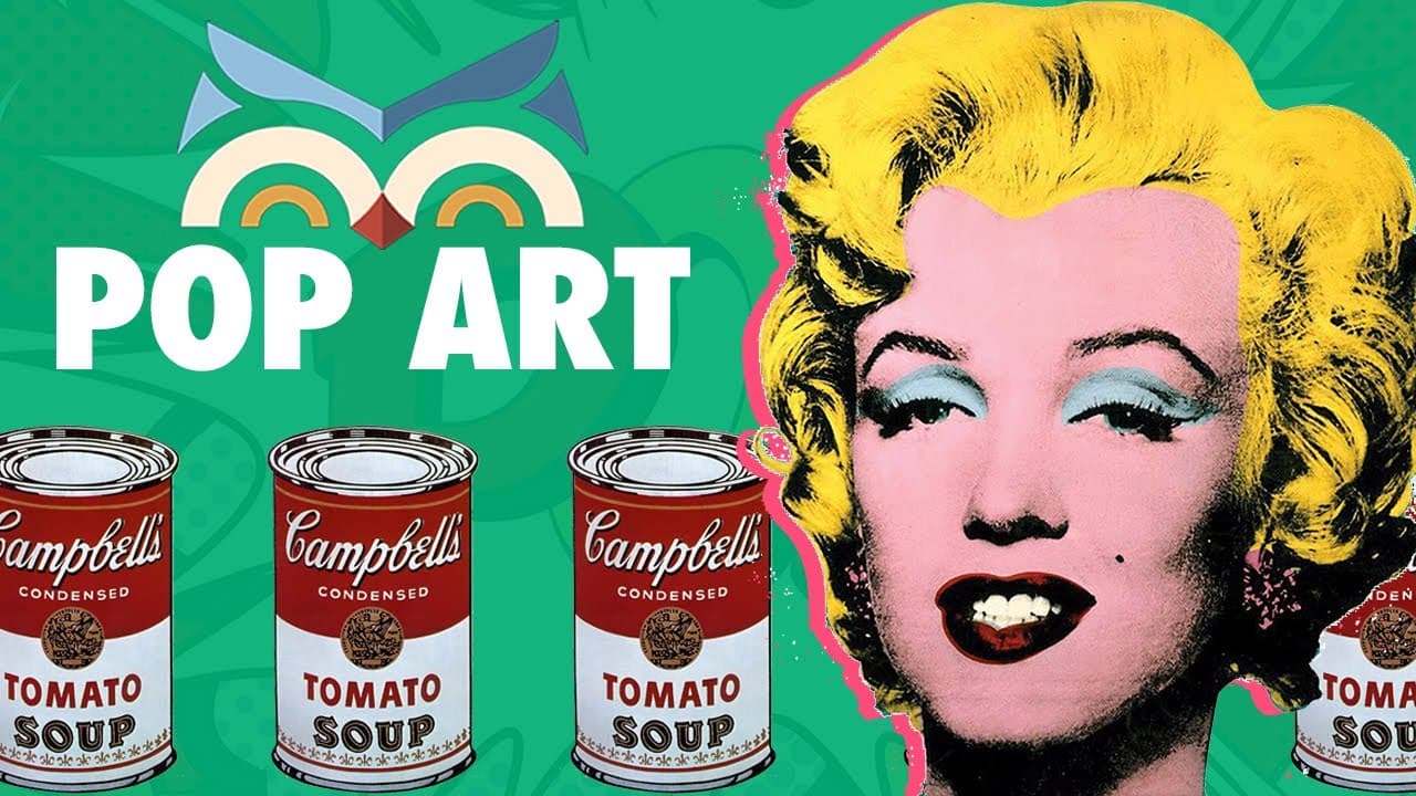 Thumbnail: POP ART: Origens, Estilo e Impacto!