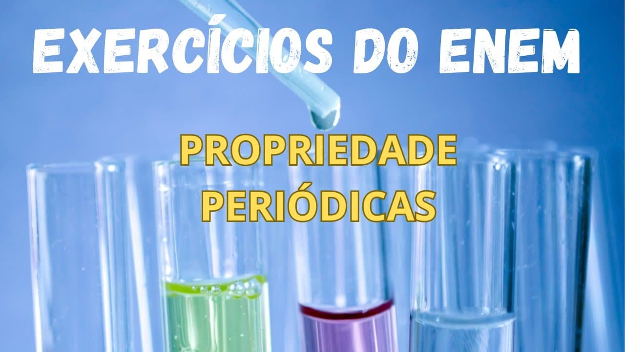 Thumbnail: 100 Questões para o ENEM - Questão 13 - O cádmio, presente nas baterias, pode chegar ao solo quando