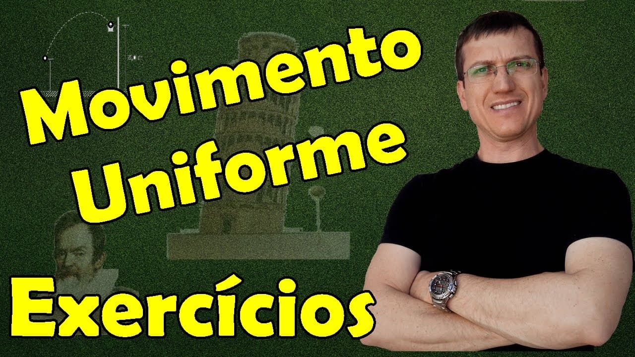 Thumbnail: Movimento Uniforme II - Ultrapassagens e Encontros - CINEMÁTICA - Aula 5 - Questão 32 - Prof. Boaro