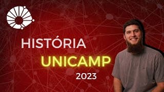RESOLUÇÃO HISTÓRIA UNICAMP 2023 - QUESTÃO 60