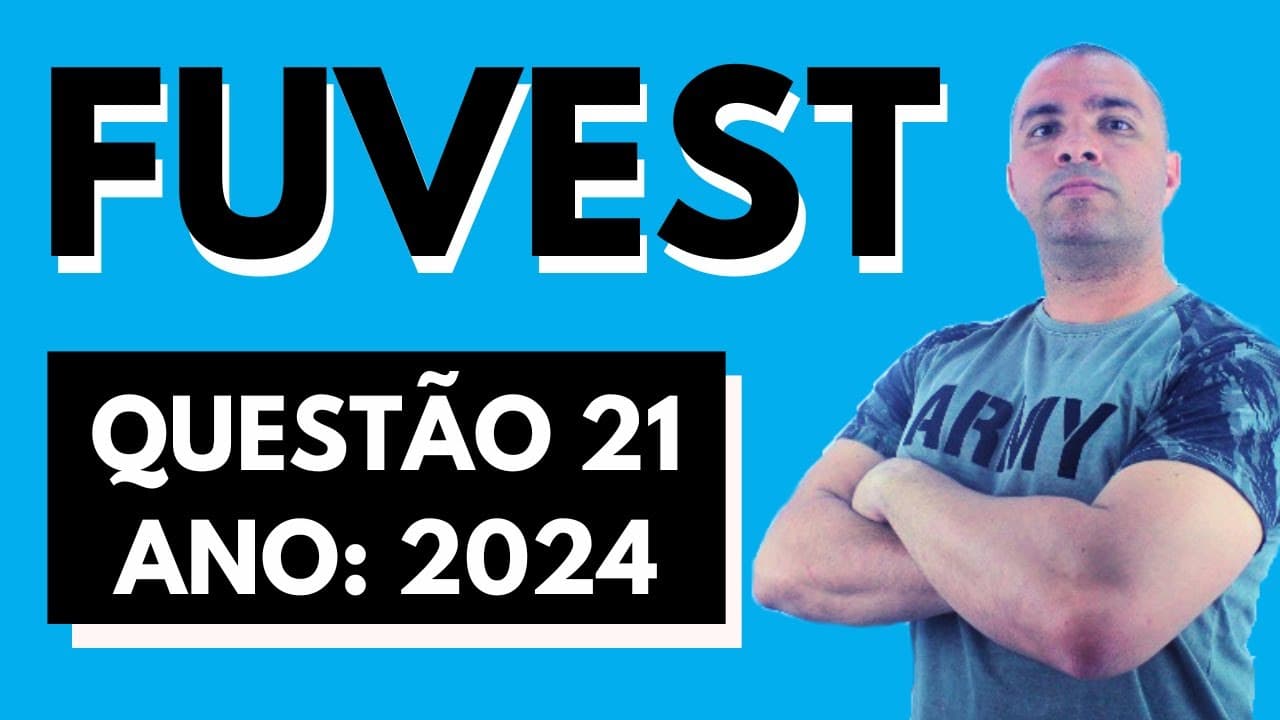 Thumbnail: [FUVEST 2024/Q21] Um estudante (FV) intrigado com a escala de pH entre 0 e 14 perguntou a um sistema