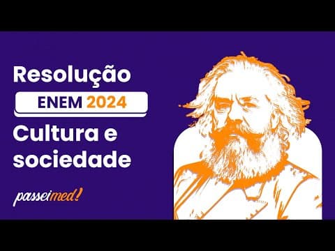 Thumbnail da aula: ENEM 2024 - CULTURA E SOCIEDADE | A pessoa com deficiência de qualquer modalidade...