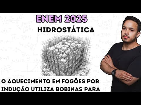 Thumbnail da aula: ENEM 2025 - A laje de um depósito de bebidas tem 50 m2 de área útil de armazenamento e foi projetada