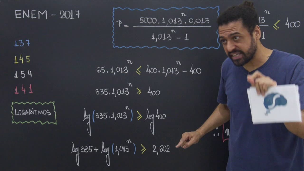 Thumbnail: ENEM 2017 - Questão 145 de Matemática (Caderno Amarelo)