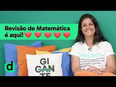 Thumbnail da aula: ENEM 2019: O QUE VOCÊ PRECISA REVISAR ANTES DA PROVA DE MATEMÁTICA | PLANTÃO