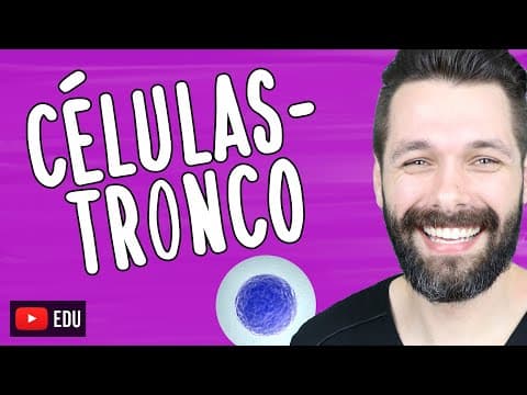 Thumbnail da aula: CÉLULAS-TRONCO - Tipos - Biotecnologia | Biologia com Samuel Cunha