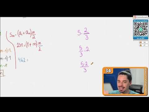 Thumbnail da aula: [UFRGS 2018] 34 - Em uma escola, as turmas de ensino médio totalizam 231 estudantes. Para uma