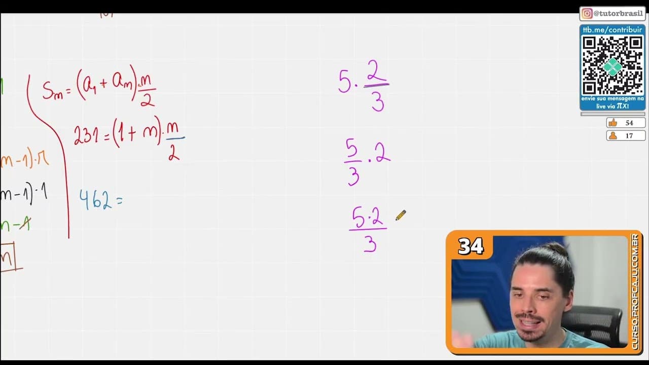 Thumbnail: [UFRGS 2018] 34 - Em uma escola, as turmas de ensino médio totalizam 231 estudantes. Para uma