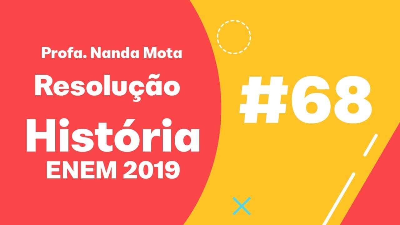 Thumbnail: Resolução 68 - ENEM  2019: A comunidade de Mumbuca, em Minas Gerais, tem uma organização coletiva...