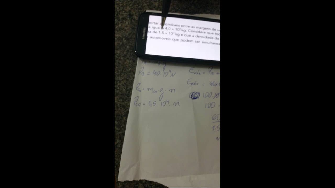 Thumbnail: Resolução de Física UERJ/2015 prof Ramon Ribeiro