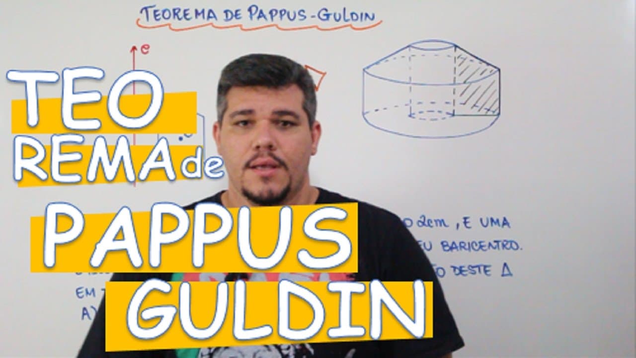 Thumbnail: TEOREMA DE PAPPUS GULDIN (com exemplos) (AULA 15/16)