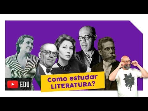 Thumbnail da aula: Como estudar Literatura?