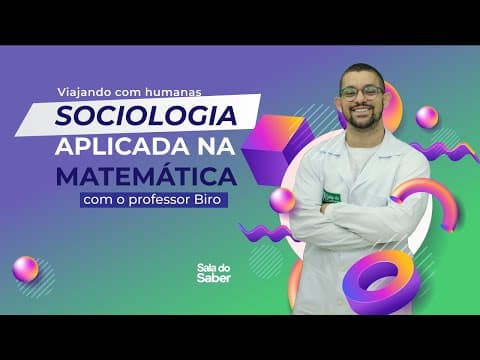 Thumbnail da aula: Diagrama de Venn com Sociologia e Filosofia - Prof. Biro - Parte 01 | Sala do Saber