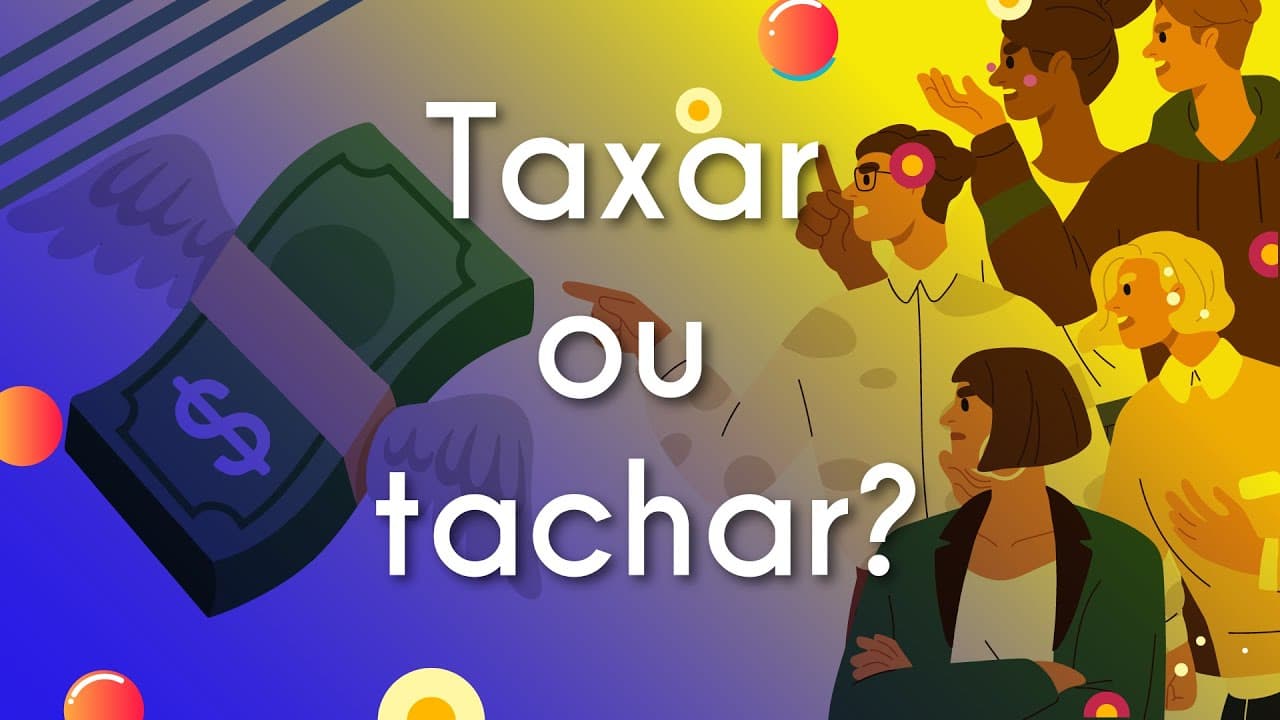 Thumbnail: Taxar ou tachar?  - Brasil Escola