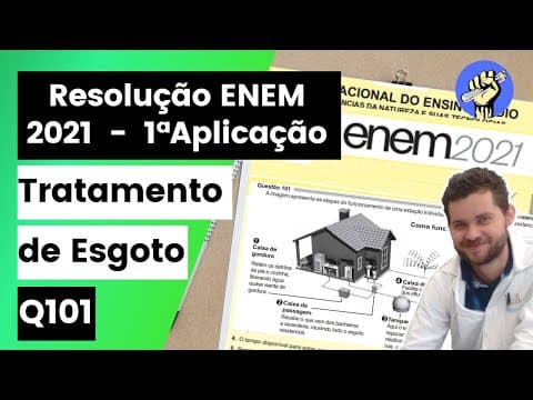 Thumbnail da aula: ✏️ENEM 2021 | A imagem apresenta as etapas do funcionamento de uma estação individual para