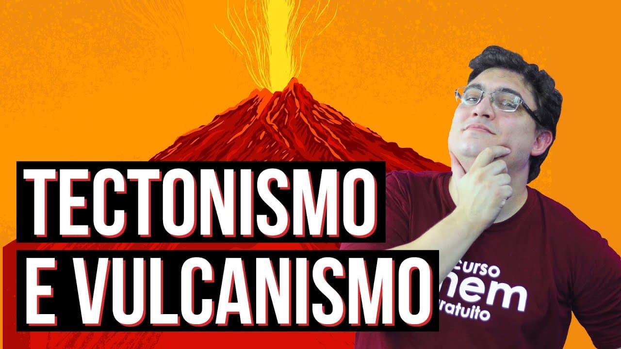 Thumbnail: TECTONISMO E VULCANISMO: diferenças entre terremoto e maremoto | Resumo de Geografia para o Enem