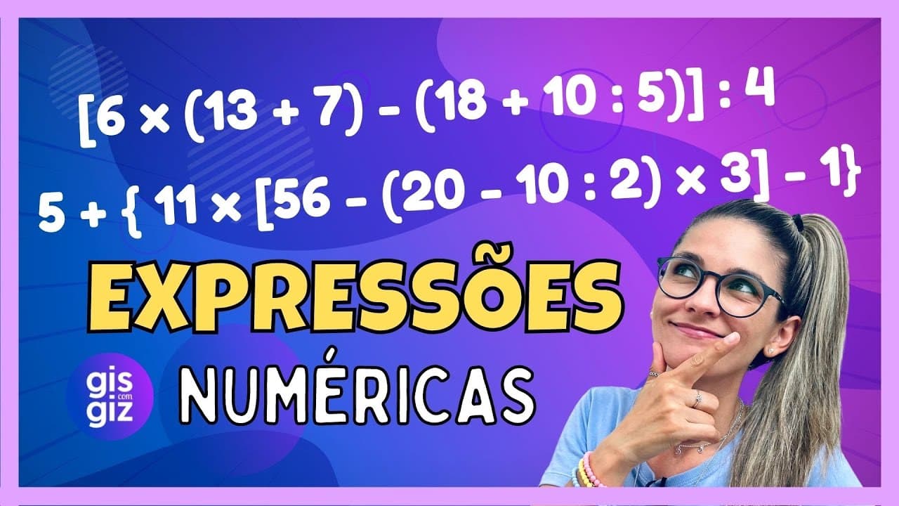 Thumbnail: EXPRESSÕES NUMÉRICAS #02 \Prof. Gis/