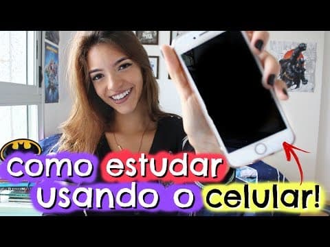 Thumbnail da aula: como ESTUDAR COM O CELULAR! - Débora Aladim