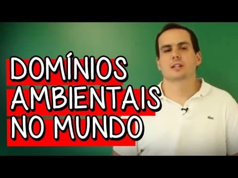 Thumbnail da aula: Domínios Ambientais no Mundo - Resumo para o ENEM: Geografia | Descomplica